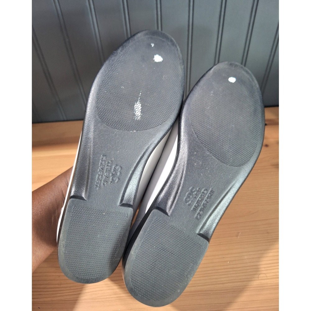 SAS San Antonio‎ Shoemakers Pearl Silver Leather Loafers Women 9W - Picture 6 of 7